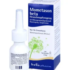 MOMETASON beta Heuschnupfenspray 50μg/Sp.140 Sp.St 18 g