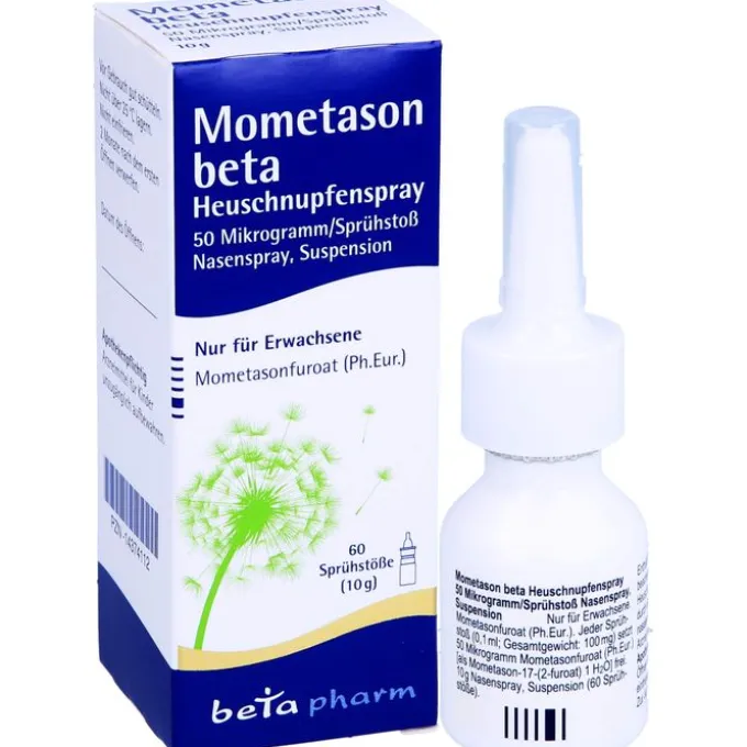MOMETASON beta Heuschnupfenspray 50μg/Sp.60 Sp.St 10 g