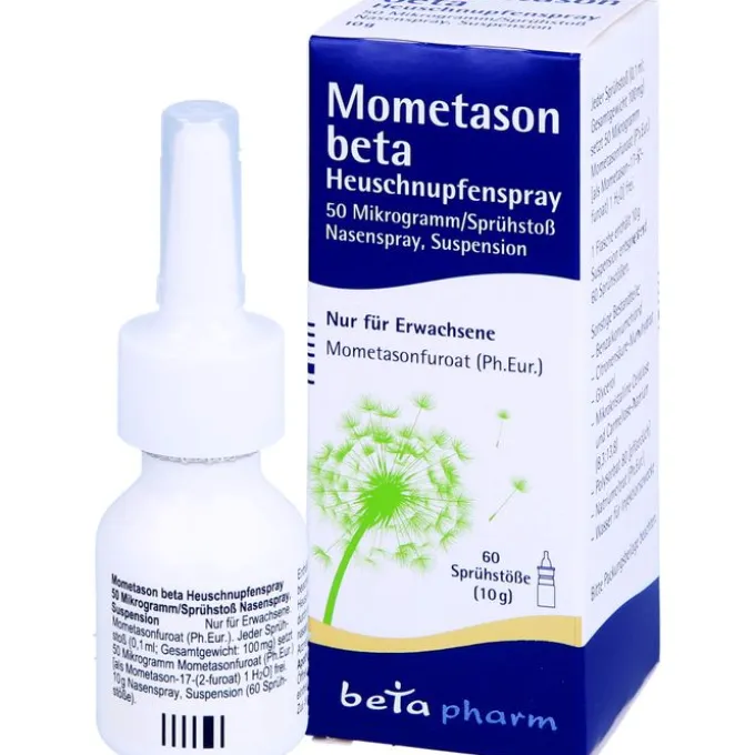 MOMETASON beta Heuschnupfenspray 50μg/Sp.60 Sp.St 10 g