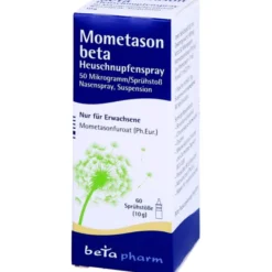 MOMETASON beta Heuschnupfenspray 50μg/Sp.60 Sp.St 10 g