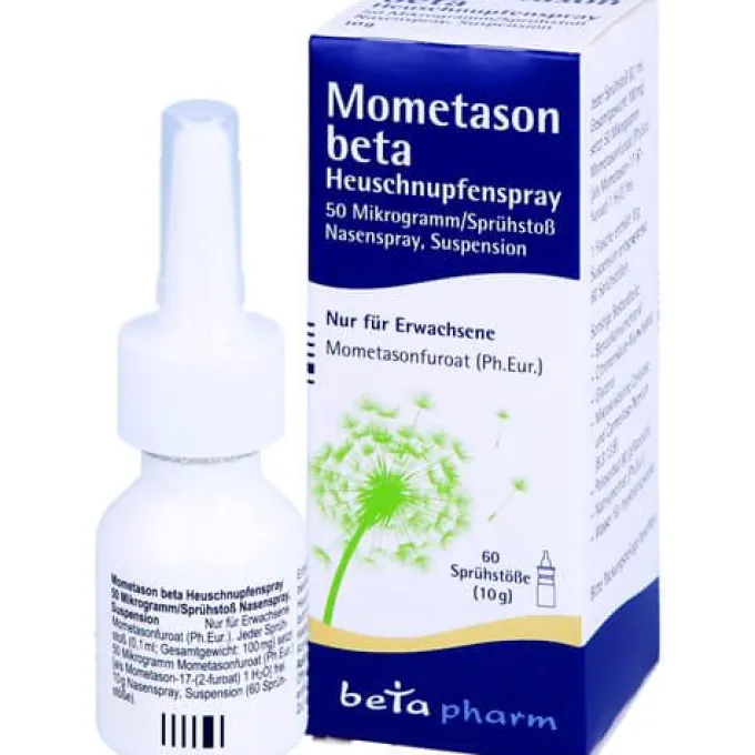 MOMETASON beta Heuschnupfenspray 50μg/Sp.60 Sp.St 10 g
