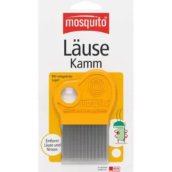 MOSQUITO Nissenkamm Metall mit Lupe 1 St