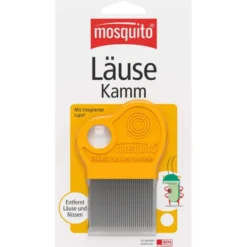 MOSQUITO Nissenkamm Metall mit Lupe 1 St