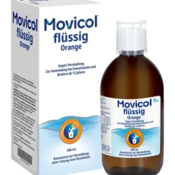 MOVICOL flüssig Orange 500 ml