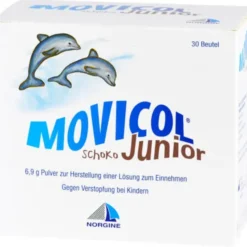 MOVICOL Junior Schoko Plv.z.Her.e.Lsg.z.Einnehmen 30X6,9 g