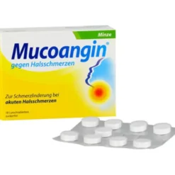 MUCOANGIN Minze 20 mg Lutschtabletten 18 St