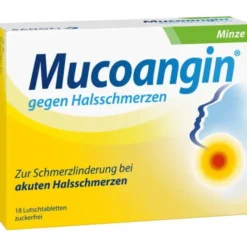 MUCOANGIN Minze 20 mg Lutschtabletten 18 St