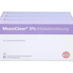 MUCOCLEAR 3% NaCl Inhalationslösung 60X4 ml