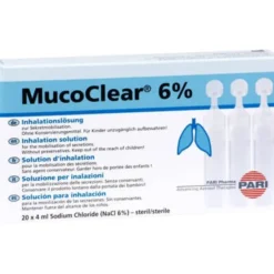 MUCOCLEAR 6% NaCl Inhalationslösung 20X4 ml