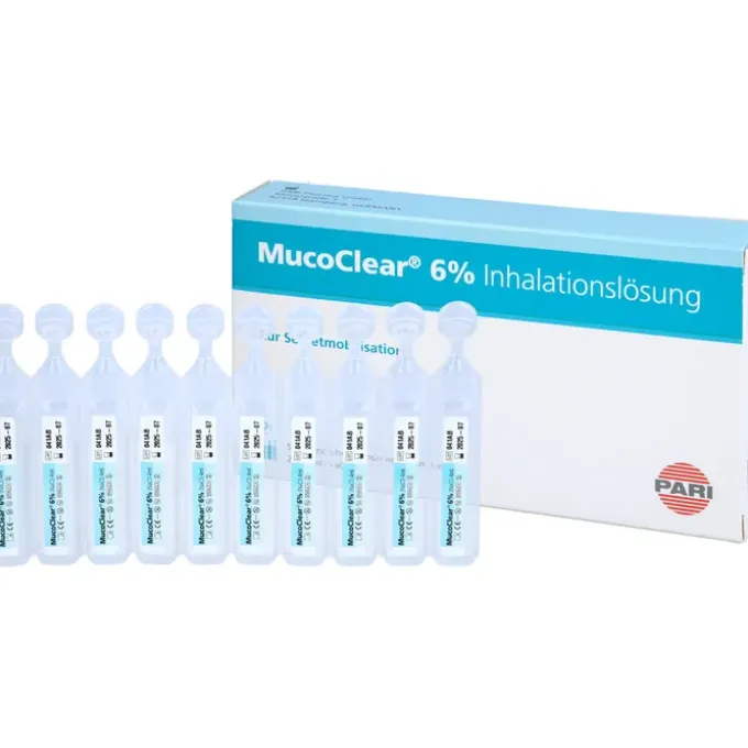 MUCOCLEAR 6% NaCl Inhalationslösung 20X4 ml
