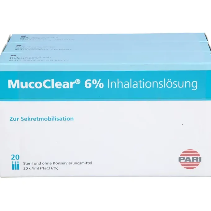MUCOCLEAR 6% NaCl Inhalationslösung 60X4 ml
