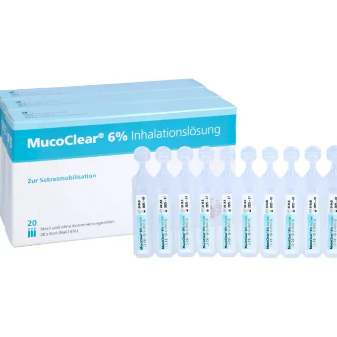 MUCOCLEAR 6% NaCl Inhalationslösung 60X4 ml