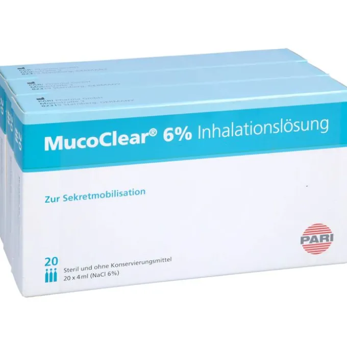 MUCOCLEAR 6% NaCl Inhalationslösung 60X4 ml