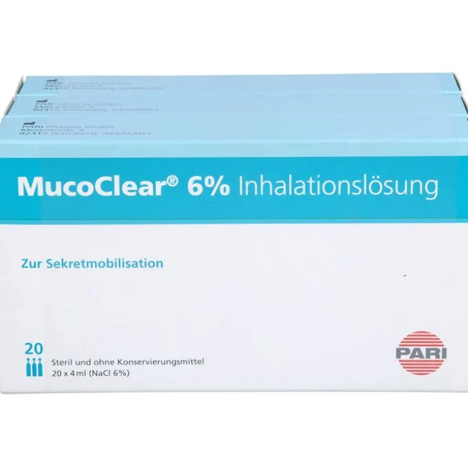 MUCOCLEAR 6% NaCl Inhalationslösung 60X4 ml
