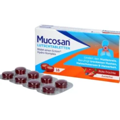 MUCOSAN Lutschtabletten rote Früchte 16 St