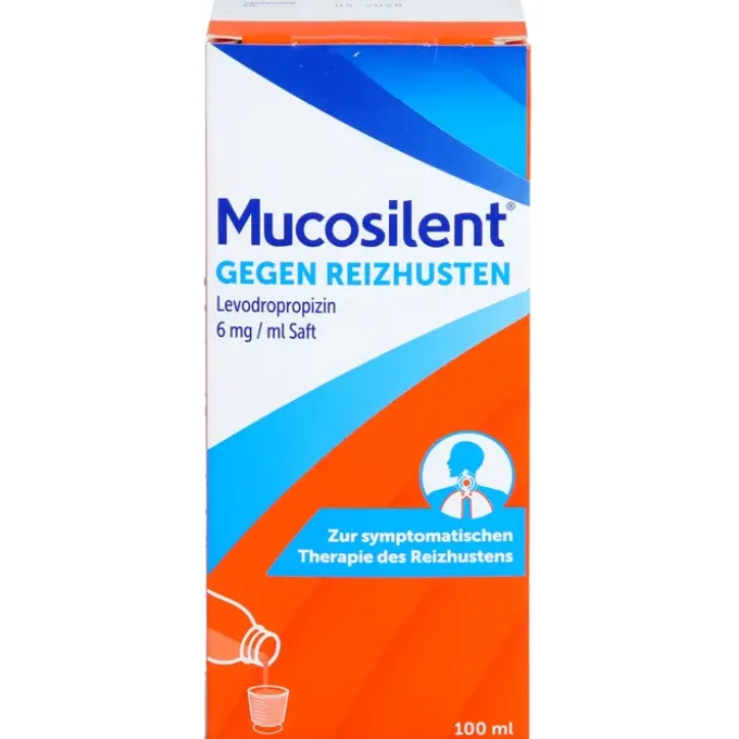 MUCOSILENT gg.Reizhust.Levodropropizin 6mg/ml Saft 100 ml