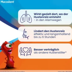 MUCOSILENT gg.Reizhust.Levodropropizin 6mg/ml Saft 100 ml