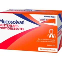 MUCOSOLVAN Hustensaft-Portionsbeutel 30 mg/5 ml 75 ml