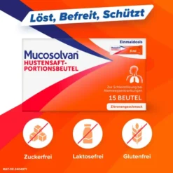 MUCOSOLVAN Hustensaft-Portionsbeutel 30 mg/5 ml 75 ml