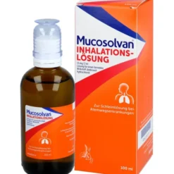 MUCOSOLVAN Inhalationslösung 15 mg Lsg.f.Vernebler 100 ml