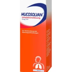 MUCOSOLVAN Inhalationslösung 15 mg Lsg.f.Vernebler 100 ml