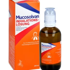 MUCOSOLVAN Inhalationslösung 15 mg Lsg.f.Vernebler 100 ml
