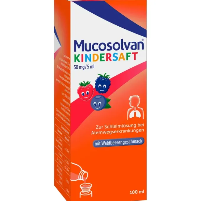 MUCOSOLVAN Kindersaft 30 mg/5 ml 100 ml