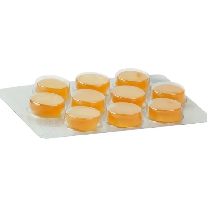 MUCOSOLVAN Lutschpastillen 15 mg 20 St
