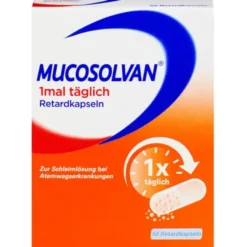 MUCOSOLVAN 1mal täglich Retardkapseln 50 St