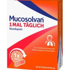 MUCOSOLVAN 1mal täglich Retardkapseln 50 St