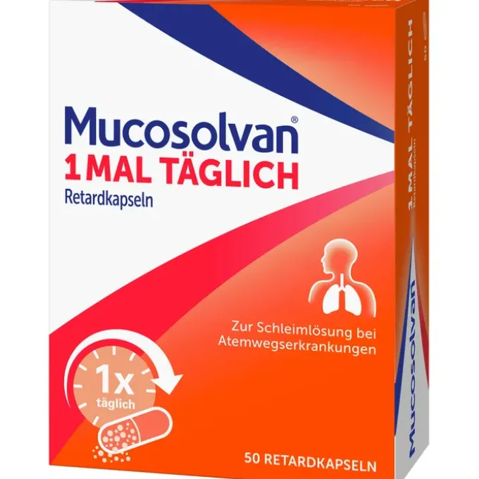 MUCOSOLVAN 1mal täglich Retardkapseln 50 St