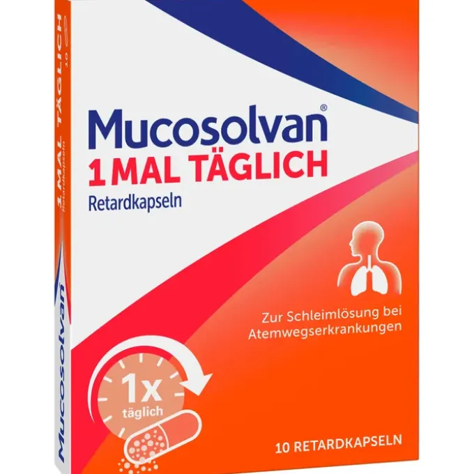 MUCOSOLVAN 1mal täglich Retardkapseln 10 St