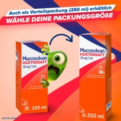 MUCOSOLVAN Saft 30 mg/5 ml 100 ml