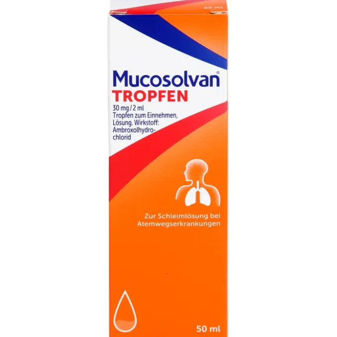 MUCOSOLVAN Tropfen 30 mg/2 ml 50 ml