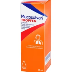 MUCOSOLVAN Tropfen 30 mg/2 ml 50 ml