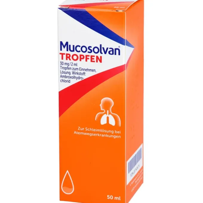 MUCOSOLVAN Tropfen 30 mg/2 ml 50 ml