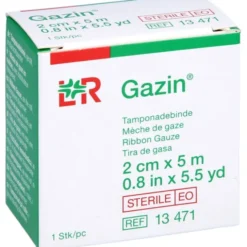 MULLBINDEN z.Tamponade steril 2 cmx5 m 1 St