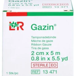 MULLBINDEN z.Tamponade steril 2 cmx5 m 1 St