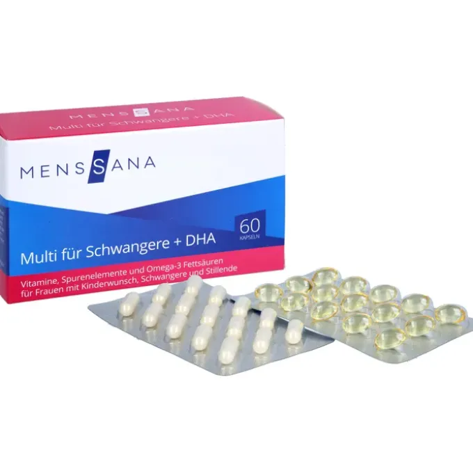 MULTI FÜR Schwangere+DHA MensSana Kapseln 60 Stück
