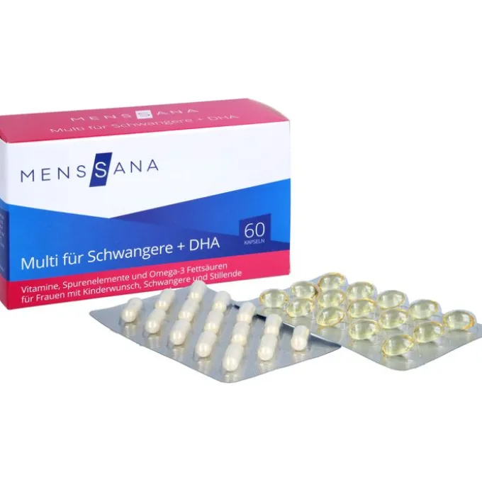 MULTI FÜR Schwangere+DHA MensSana Kapseln 60 Stück