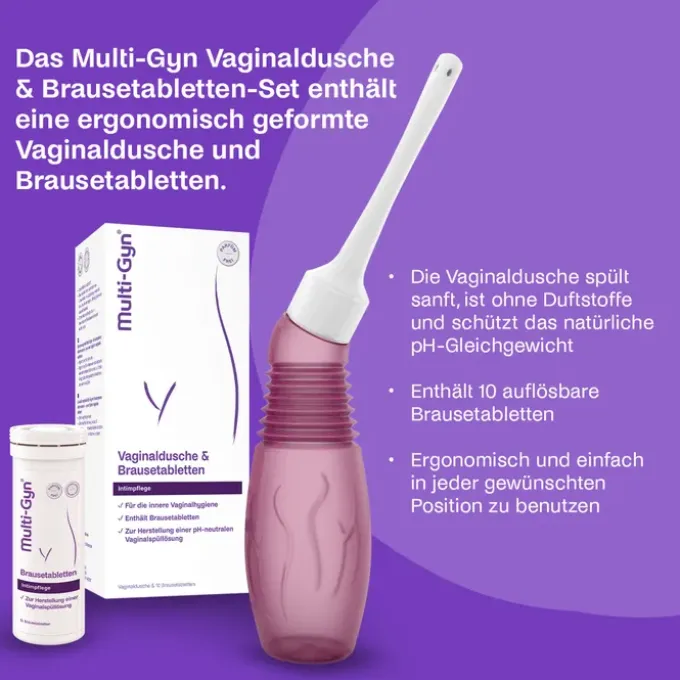 MULTI-GYN Vaginaldusche Kombipack Brausetabletten 1 P