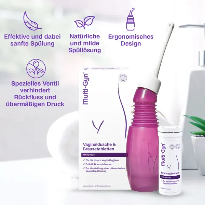 MULTI-GYN Vaginaldusche Kombipack Brausetabletten 1 P