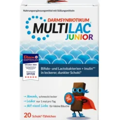 MULTILAC Darmsynbiotikum Junior Täfelchen 20 Stück