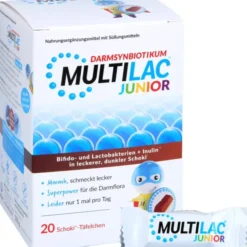MULTILAC Darmsynbiotikum Junior Täfelchen 20 Stück