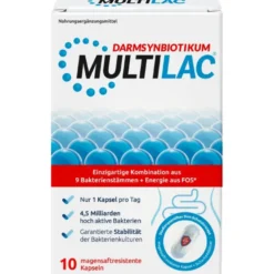 MULTILAC Darmsynbiotikum magensaftres.Kapseln 10 Stück