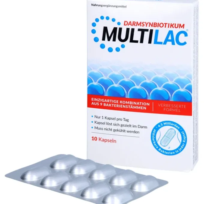 MULTILAC Darmsynbiotikum magensaftres.Kapseln 10 Stück