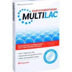 MULTILAC Darmsynbiotikum magensaftres.Kapseln 10 Stück