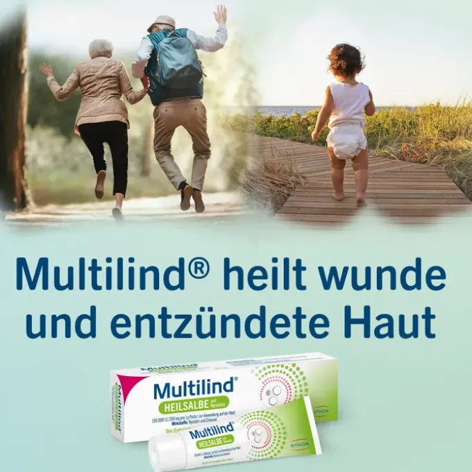 MULTILIND Heilsalbe m.Nystatin u.Zinkoxid 25 g