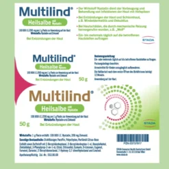 MULTILIND Heilsalbe m.Nystatin u.Zinkoxid 50 g