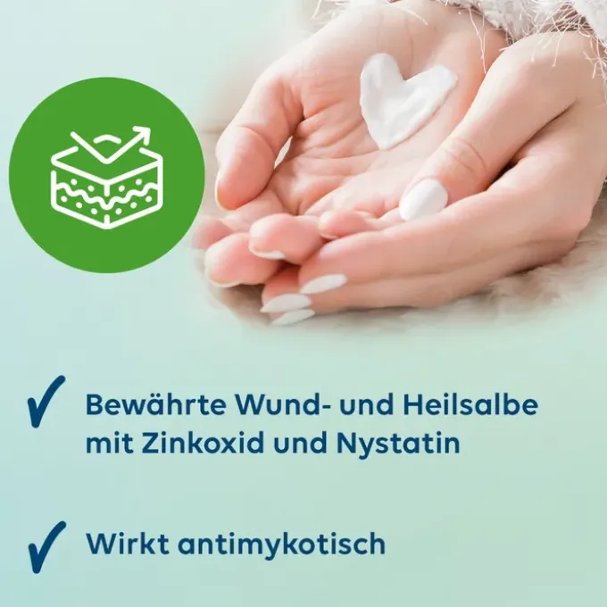 MULTILIND Heilsalbe m.Nystatin u.Zinkoxid 50 g